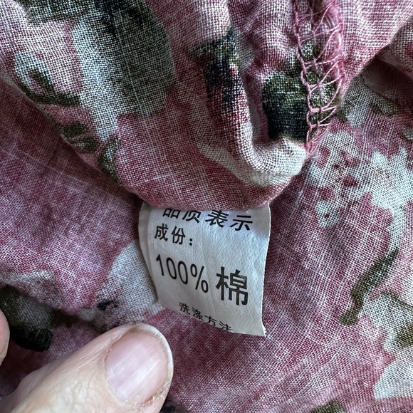 Dusty rose floral boho empire waist maxi dress - Picture 5 of 9